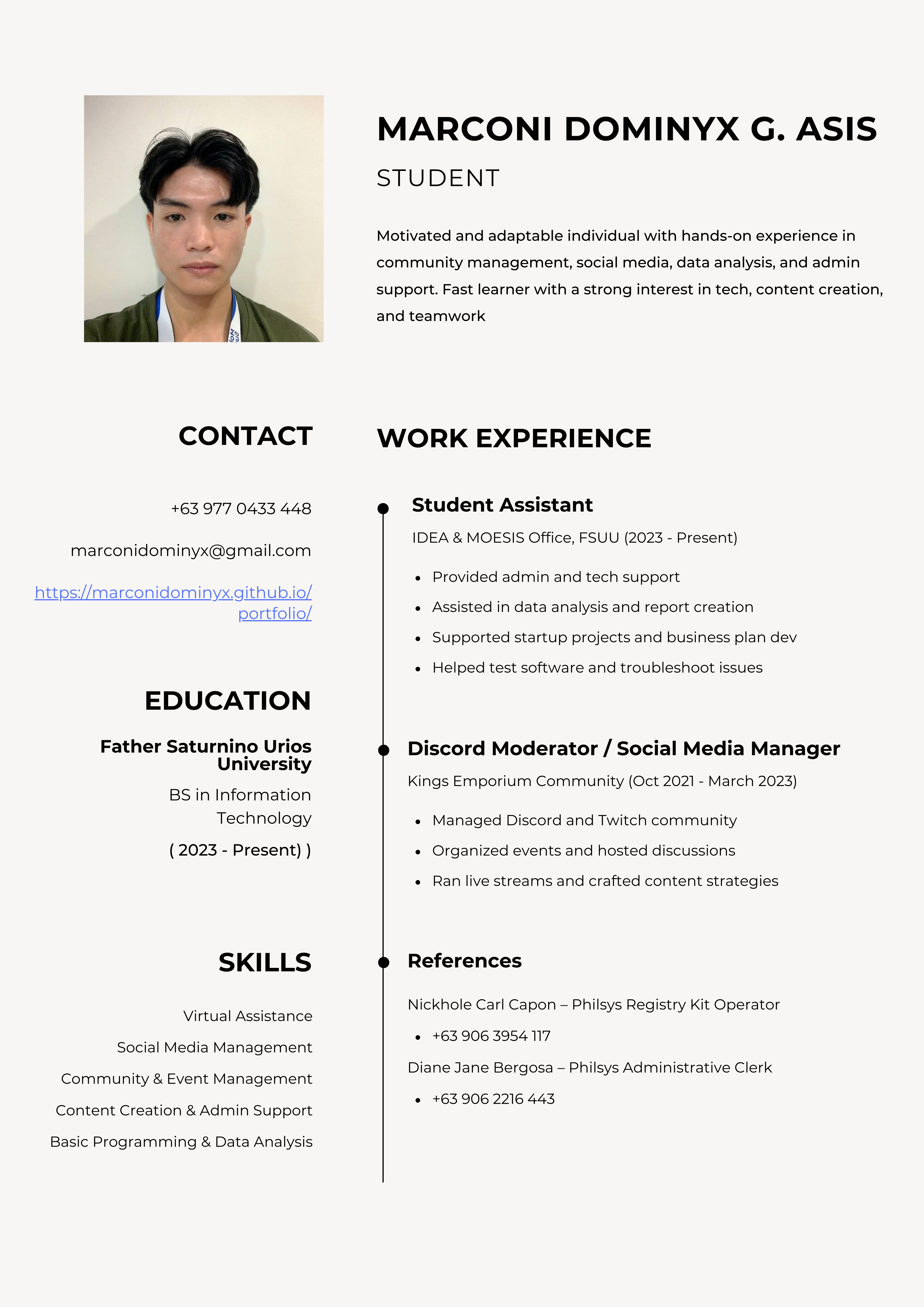 My Resume